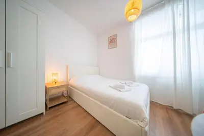 Un ou plusieurs lits dans un hébergement de l'établissement Frontiere Suites 4 Saint-Louis Proche Bale