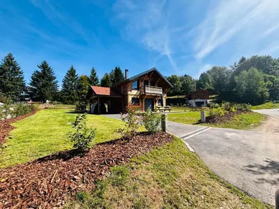 Jardin de l'établissement Chalet Abies Alba