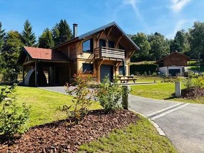 Jardin de l'établissement Chalet Abies Alba