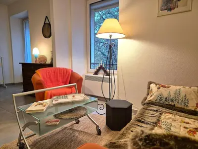 Coin salon dans l'établissement L'Arquebuse