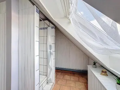 Cuisine ou kitchenette dans l'établissement La Belle Étape, Appartement avec Piscine et Spa