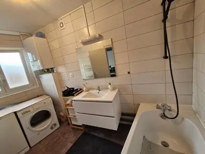 Salle de bains dans l'établissement Colmar Nest