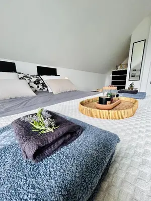 Coin salon dans l'établissement Maison et son jardin