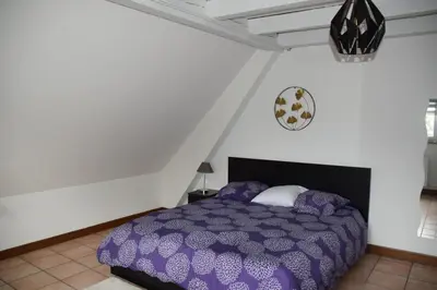Un ou plusieurs lits dans un hébergement de l'établissement Villa Rixheim