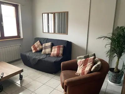 Coin salon dans l'établissement Au petit Bretzel