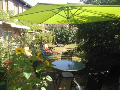Jardin de l'établissement Le Gîte du Facteur d 'Orgues
