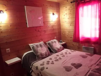 Un ou plusieurs lits dans un hébergement de l'établissement Chalet des FURETS
