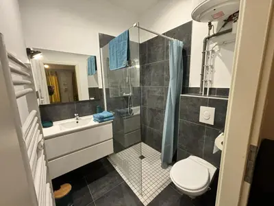 Salle de bains dans l'établissement Le Salon Doré Apartment