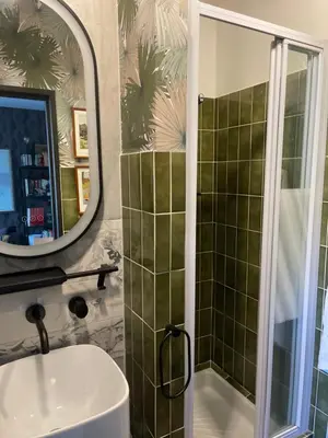 Salle de bains dans l'établissement La galerie