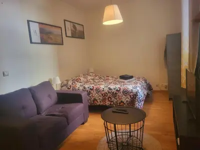 Coin salon dans l'établissement Appolon