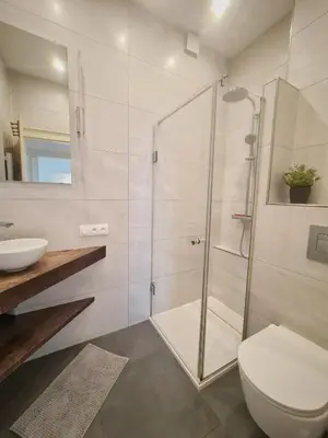 Salle de bains dans l'établissement Lauch & Bretzel