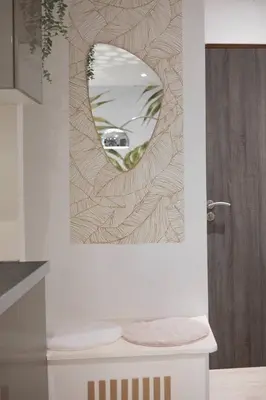 Salle de bains dans l'établissement Le Marly - Hyper Centre Mulhouse