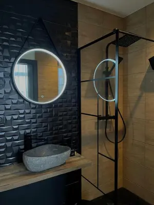 Salle de bains dans l'établissement Studio Marie-Louise