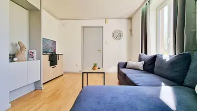 Plan de l'établissement Loft lumineux près du port du canal