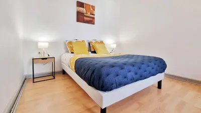 Plan de l'établissement Loft lumineux près du port du canal