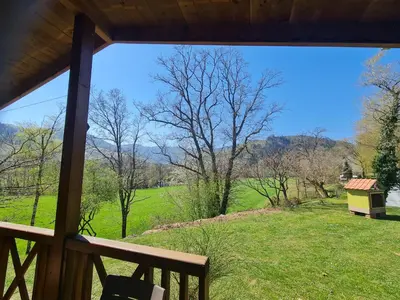 Paysage naturel près de la maison de vacances