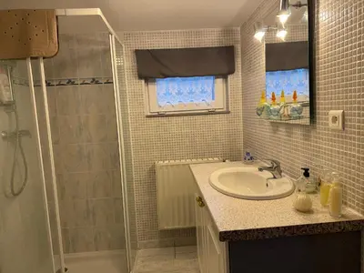 Salle de bains dans l'établissement Chambre privée