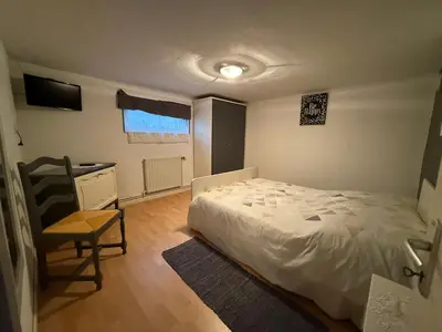 Un ou plusieurs lits dans un hébergement de l'établissement Chambre privée