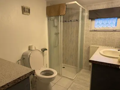 Salle de bains dans l'établissement Chambre privée