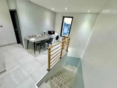 Plan de l'établissement Chambre pour 2 au calme climatisée