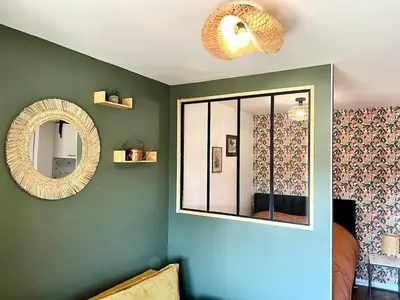 Plan de l'établissement La Poulie - Apartment with Balcony and Free Privative Parking - Close to Colmar
