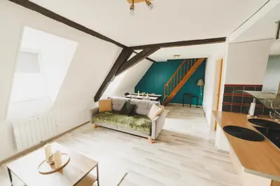 Coin salon dans l'établissement Le Bretzel Mulhouse