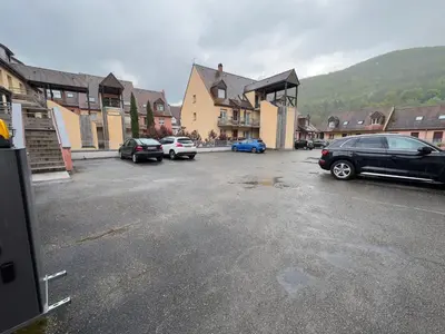 Vue générale sur la montagne ou vue sur la montagne depuis l'appartement