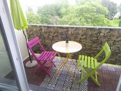 Balcon ou terrasse dans l'établissement Studio 3F