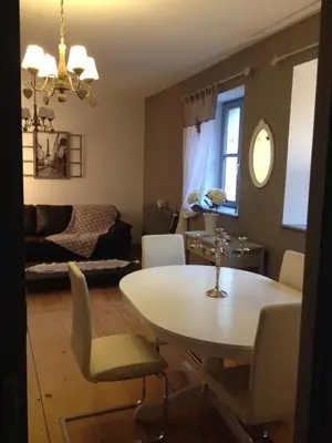 Coin salon dans l'établissement Gite Des 3 Chateaux