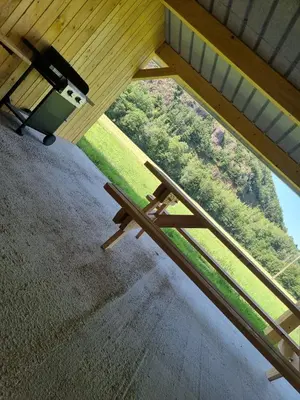 Balcon ou terrasse dans l'établissement Chez Remi