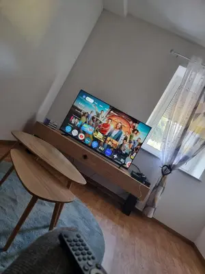 Télévision ou salle de divertissement dans l'établissement Chez Remi