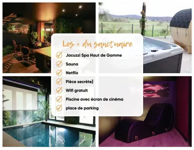Plan de l'établissement Sanctuaire d'Aphrodite Piscine cinéma & spa