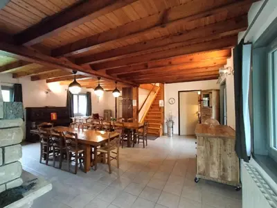 Plan de l'établissement Gite les Baudy - group for 20 people