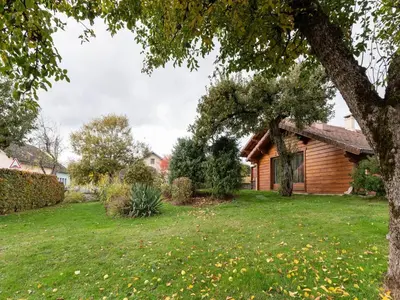Jardin de l'établissement Nature Chalet in Abbévillers