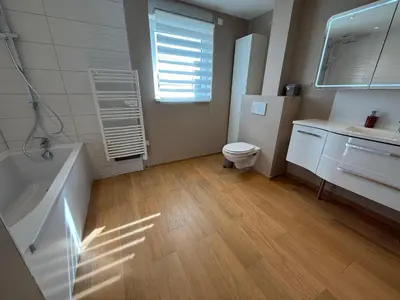 Salle de bains dans l'établissement Appartement attique