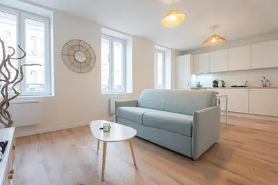 Cuisine ou kitchenette dans l'établissement Le Maçon Park 1er Étage Appartement 4 Pers
