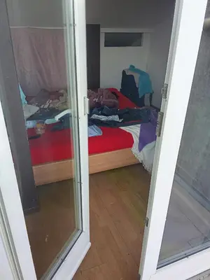 Un ou plusieurs lits dans un hébergement de l'établissement Privat Zimmer in einer Wohnung zu vermieten