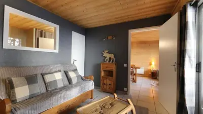 Coin salon dans l'établissement La Belle Vue Gérardmer