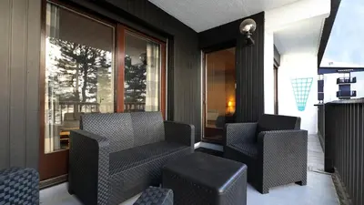 Coin salon dans l'établissement La Belle Vue Gérardmer