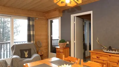 Coin salon dans l'établissement La Belle Vue Gérardmer