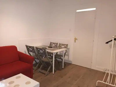 Coin salon dans l'établissement Le Cosy Appart' Zen - jusqu'à 6p
