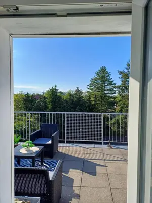 Balcon ou terrasse dans l'établissement Skylight46 La Terrasse St Louis