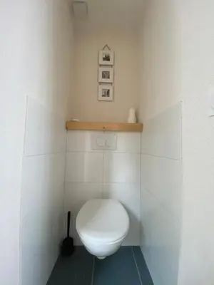 Salle de bains dans l'établissement Maison de ville - Parking privé
