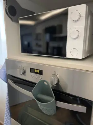 Cuisine ou kitchenette dans l'établissement Appartement spacieux et son rooftop