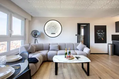 Coin salon dans l'établissement CosmoDream
