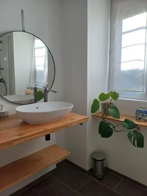Salle de bains dans l'établissement Celeste B&B
