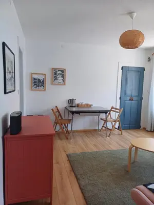 Coin salon dans l'établissement Celeste B&B