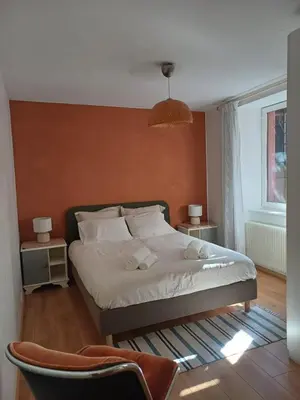 Un ou plusieurs lits dans un hébergement de l'établissement Celeste B&B