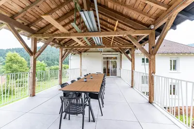 Balcon ou terrasse dans l'établissement Le Refuge des Brumes