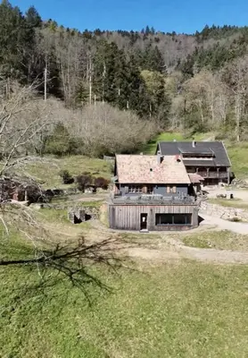 Paysage naturel près de la maison de vacances